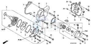 CBF1000AA UK - (E / MKH) drawing WATER PUMP