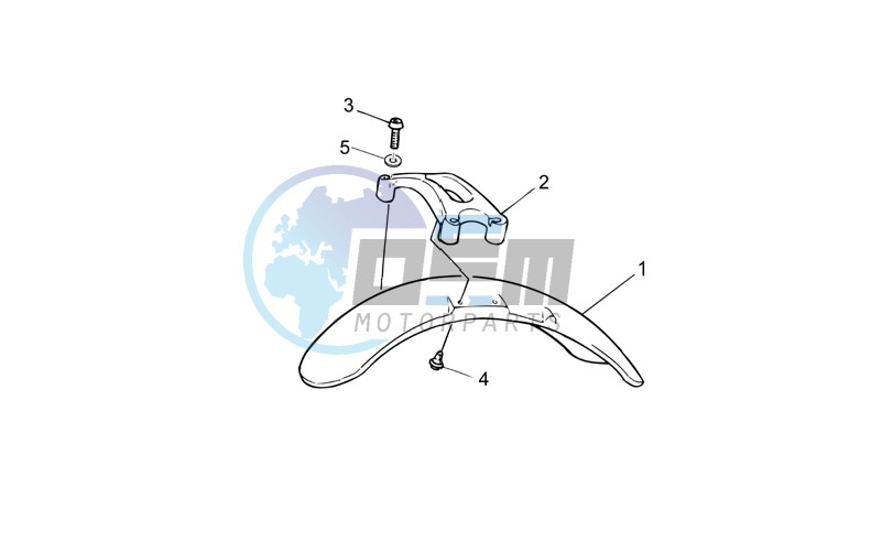 Front body - Front mudguard