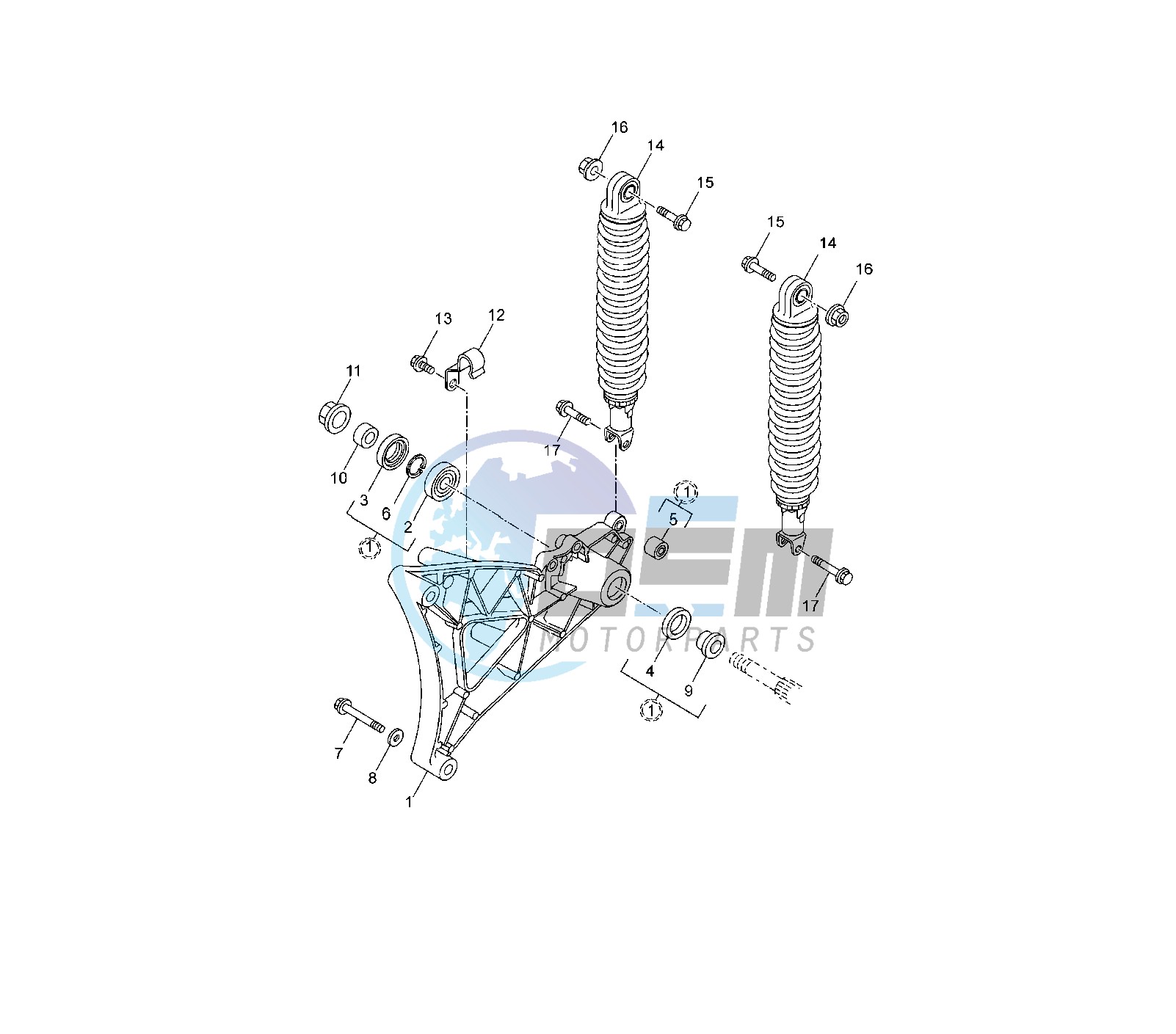 REAR SHOCK ABSORBER