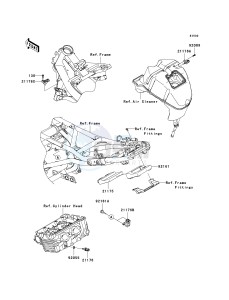 EX 650 C [NINJA 650R] (C9F) C9F drawing FUEL INJECTION