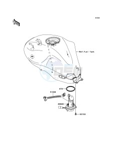 ER-6f EX650A8F GB XX (EU ME A(FRICA) drawing Fuel Pump