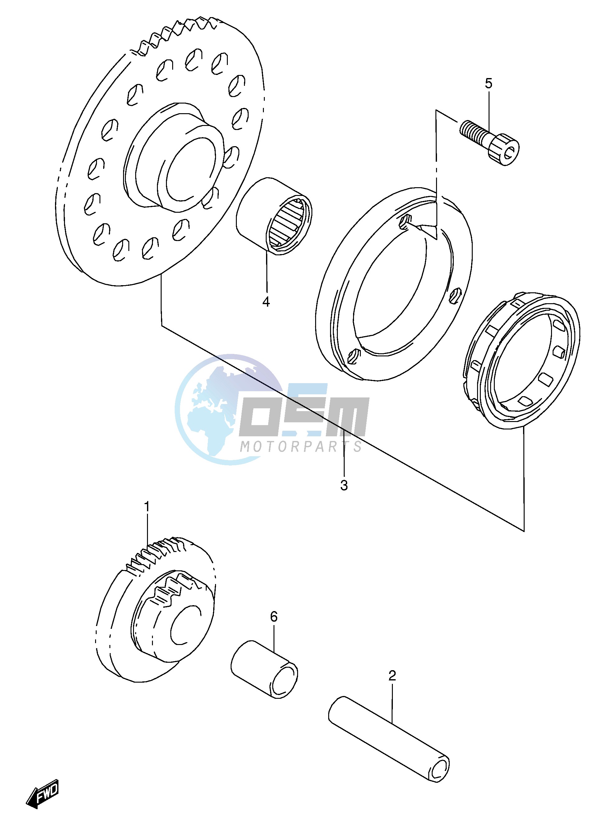 STARTER CLUTCH