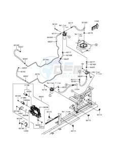 MULE PRO-DX KAF1000EGF EU drawing Fuel Pump