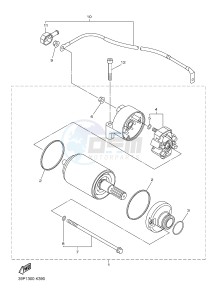 FZ8-N FZ8 (NAKED) 800 (2SH5) drawing STARTING MOTOR