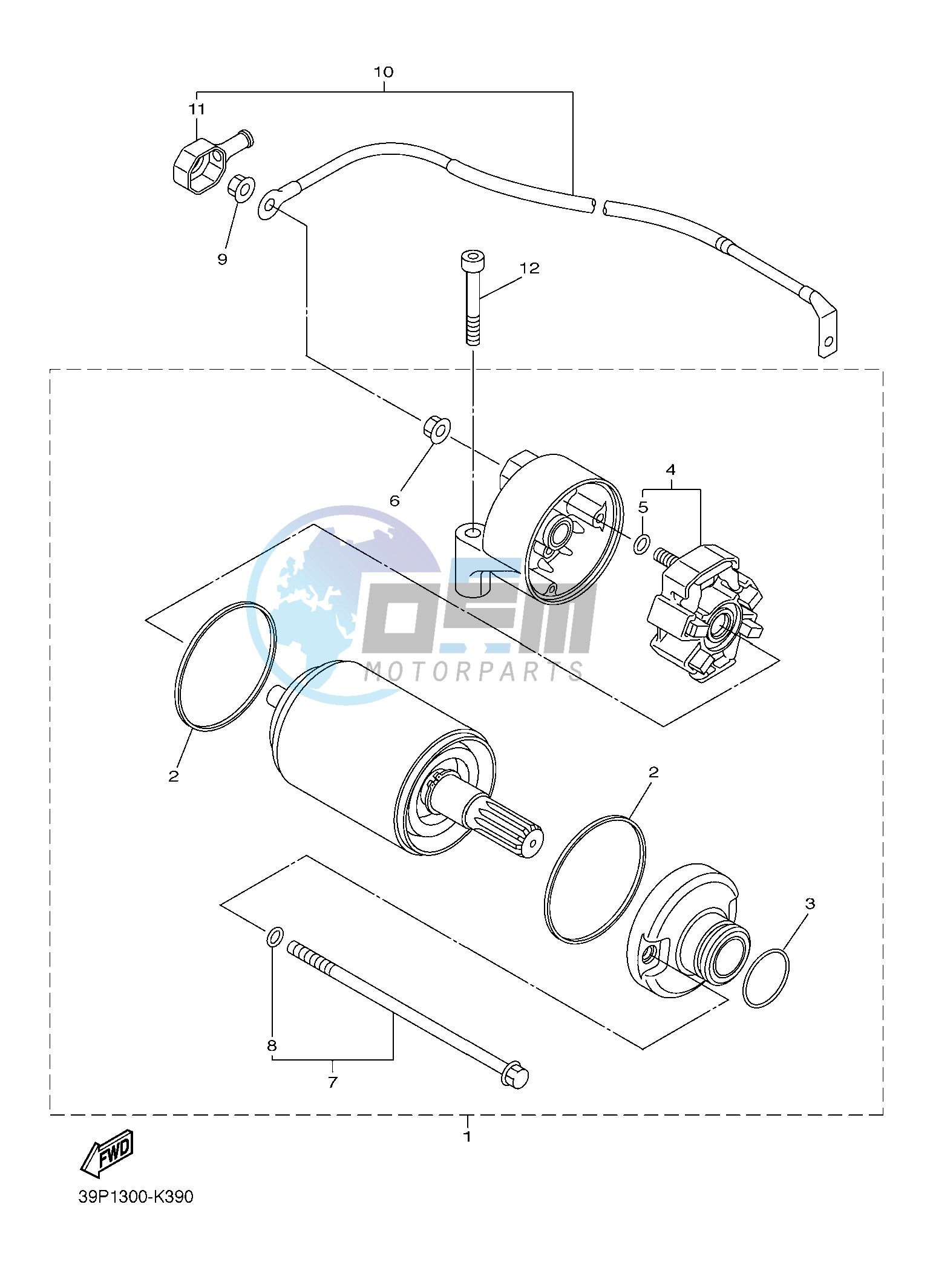 STARTING MOTOR