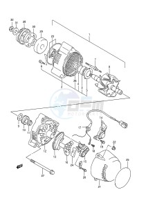 GSX-R1100 (E28) drawing ALTERNATOR