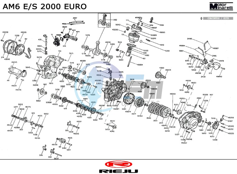 ENGINE  AM6 E/S 2000 EURO