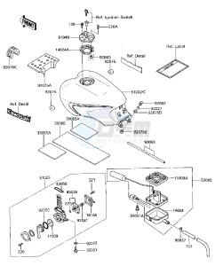 ZG 1000 A [CONCOURS] (A4-A6 A4 ONLY CAN) [CONCOURS] drawing FUEL TANK