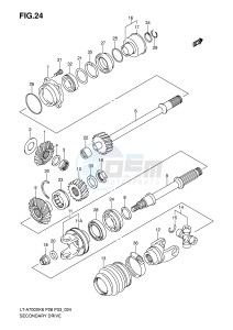 LT-A700X (P28-P33) drawing SECONDARY DRIVE