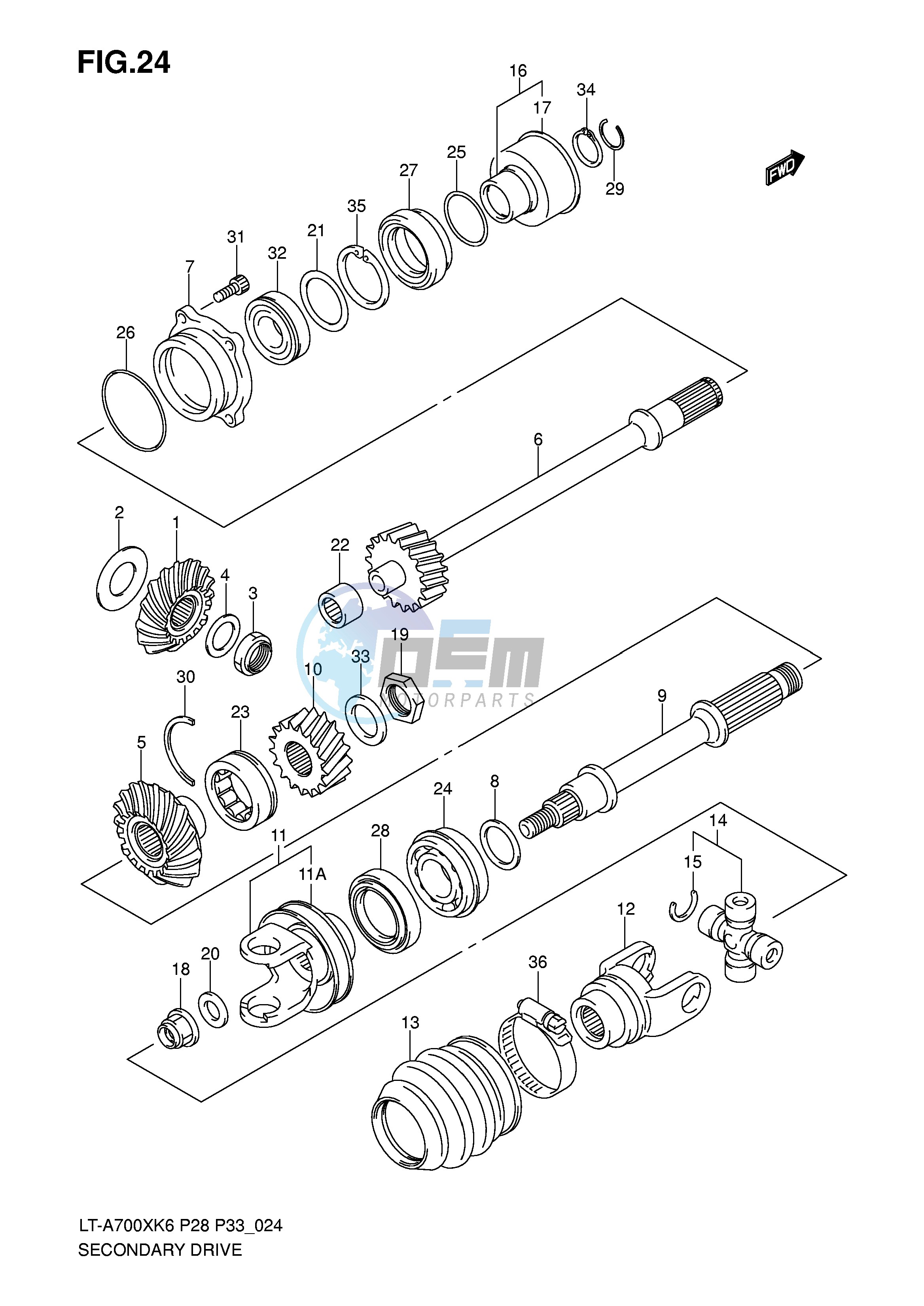 SECONDARY DRIVE