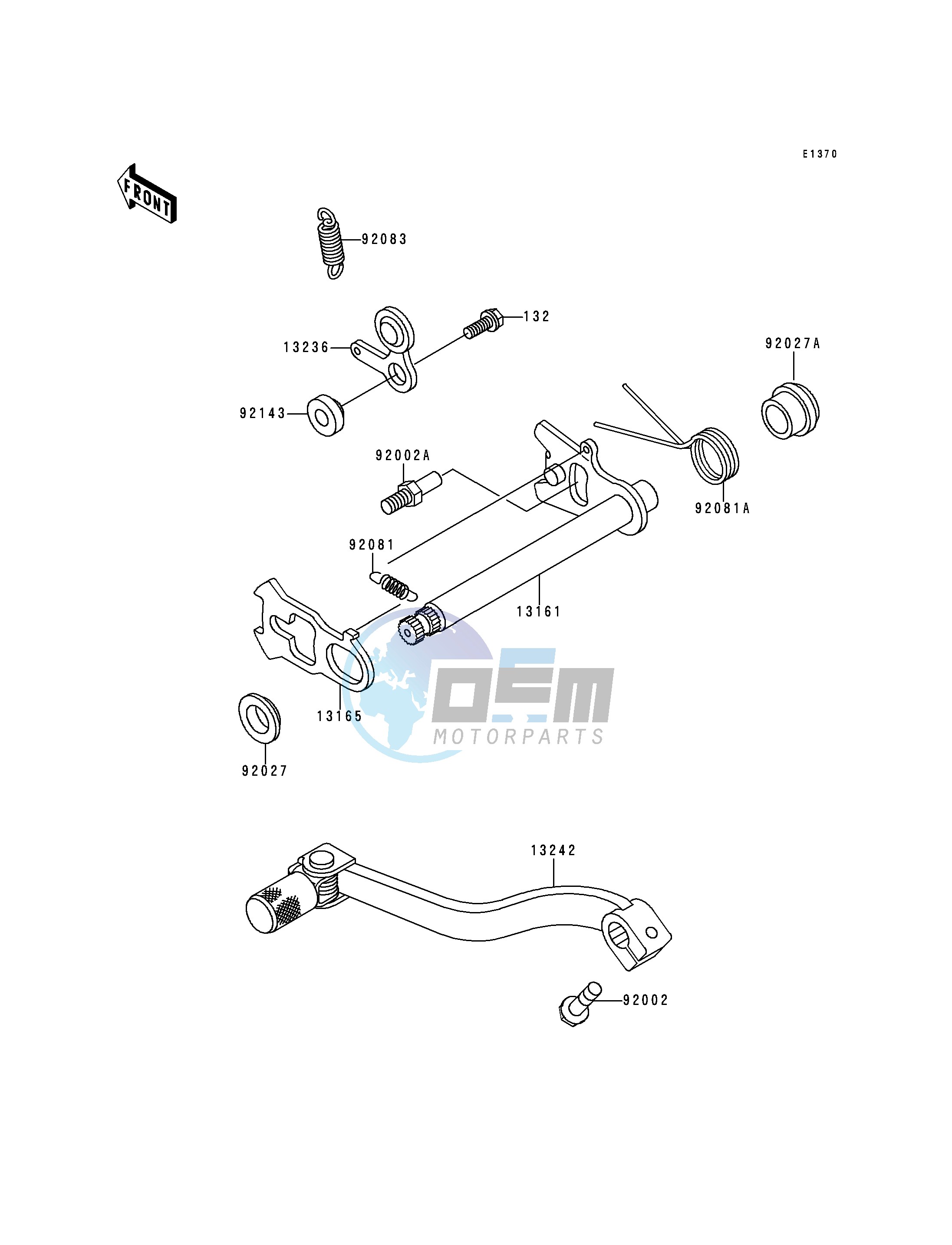 GEAR CHANGE MECHANISM