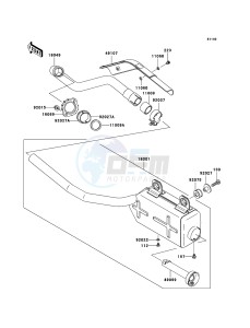 KLF300 KLF300B6F EU GB drawing Muffler(s)