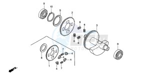 NX650 500 DOMINATOR drawing BALANCER