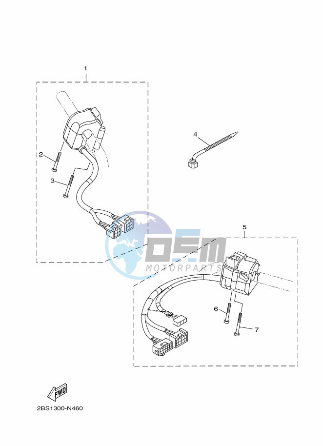 HANDLE SWITCH & LEVER