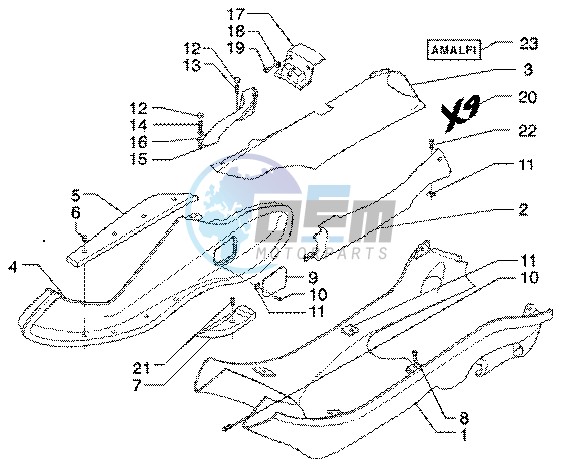 Side coverings-Spoiler