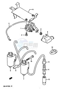 GSX-R1100 (K-L) drawing ELECTRICAL