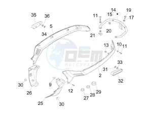 LX 50 4T-4V USA drawing Side cover - Spoiler