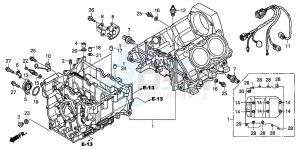 ST1300 drawing CRANKCASE