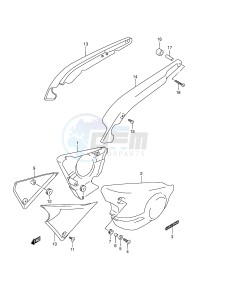 VZ800 (E3-E28) MARAUDER drawing FRAME COVER