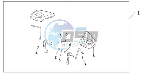 PASSENGER ARMREST