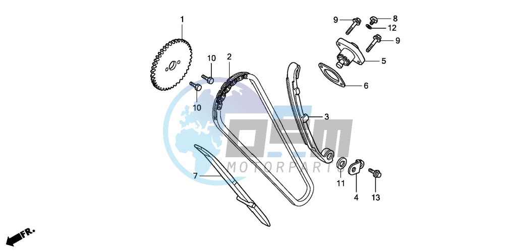 CAM CHAIN/TENSIONER