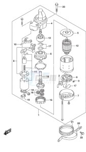 DF 200A drawing Starting Motor