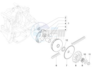 SPRINT 50 4T 4V NOABS E2 (NAFTA) drawing Driving pulley