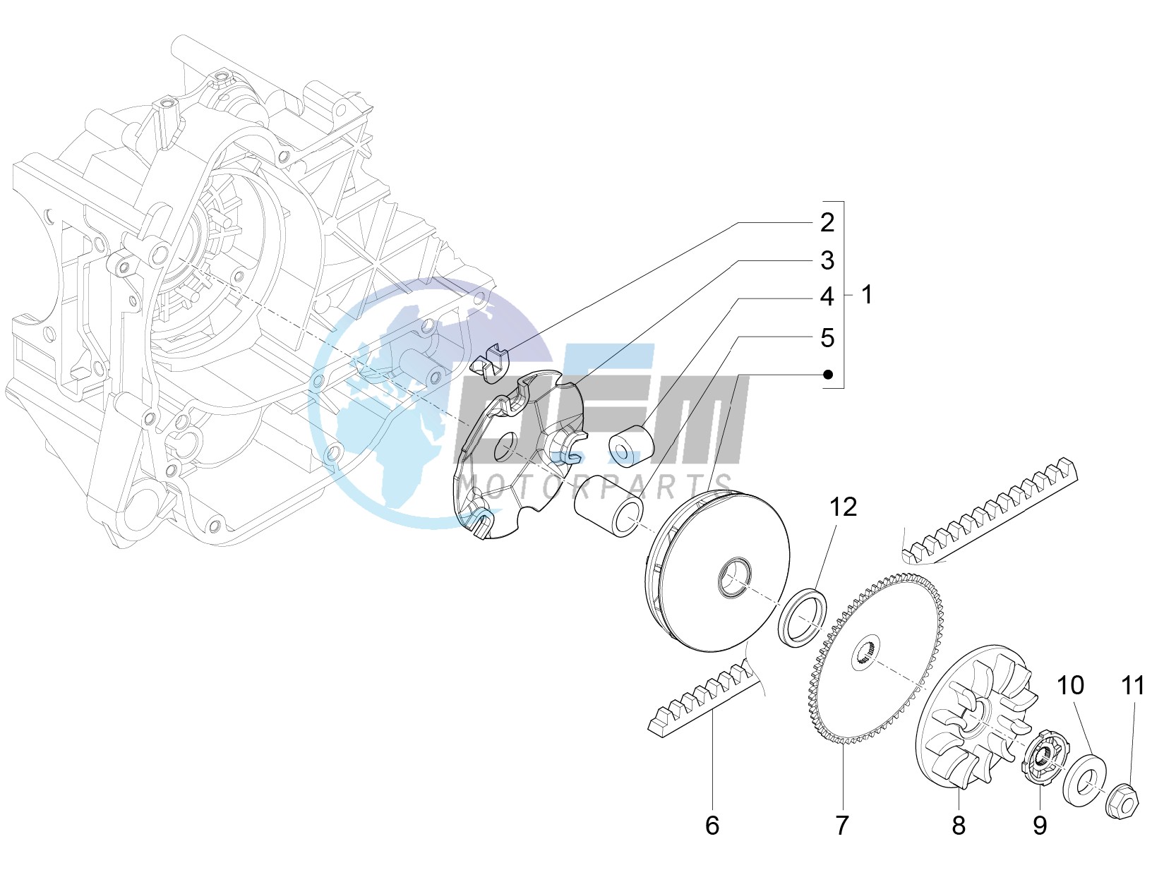 Driving pulley