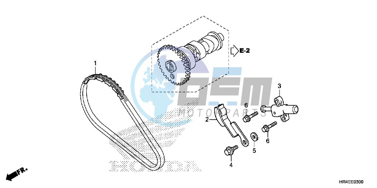 CAM CHAIN/TENSIONER