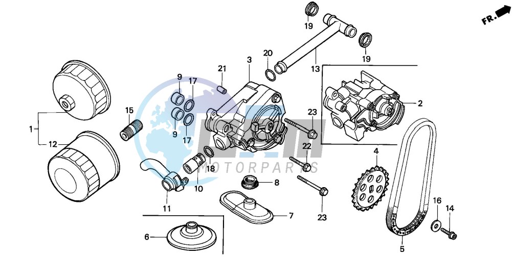 OIL FILTER/OIL PUMP