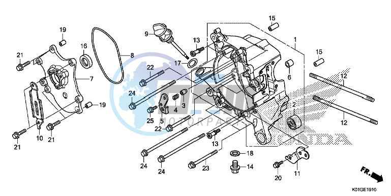 RIGHT CRANKCASE