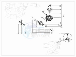 NRG 50 power DD drawing Locks