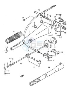 DT 55 drawing Handle (DT55HTC 1988 to 1991)