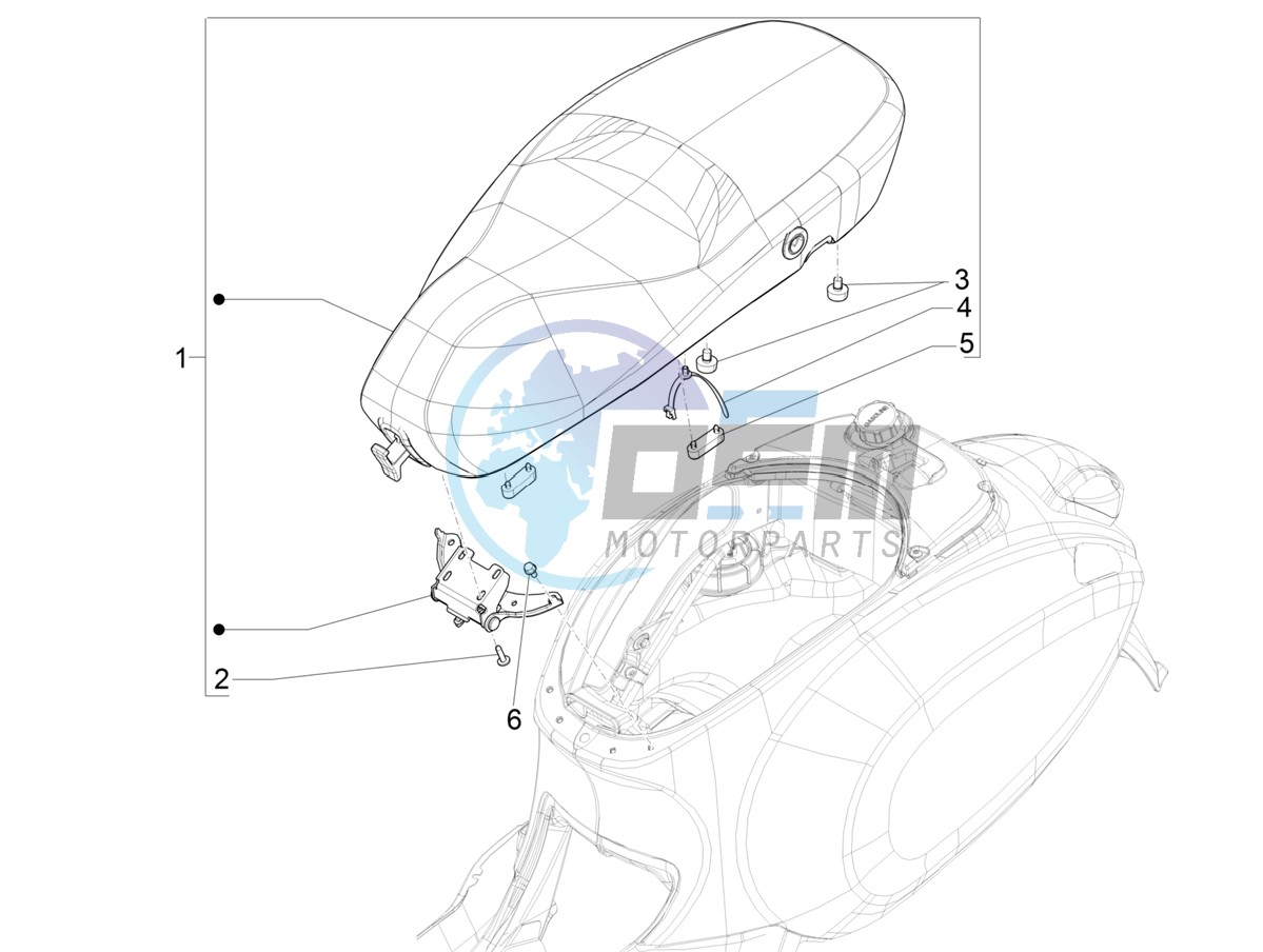 Saddle/seats