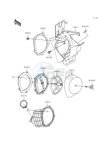 KX 125 K [KX125] (K) [KX125] drawing AIR CLEANER