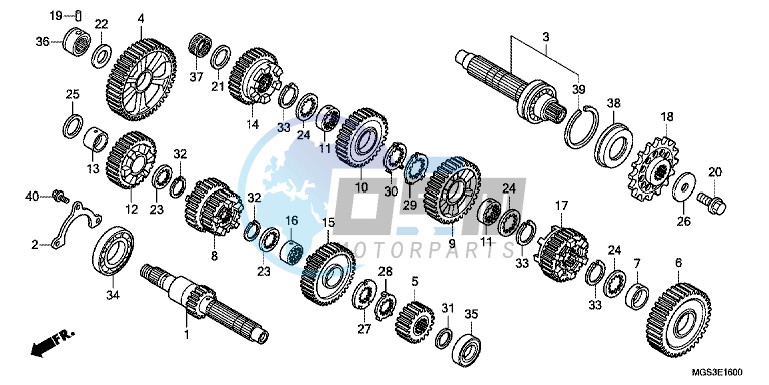 TRANSMISSION ( NC700X/ XA)