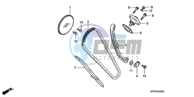 CAM CHAIN/TENSIONER