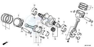 XL1000VAB drawing CRANKSHAFT/PISTON