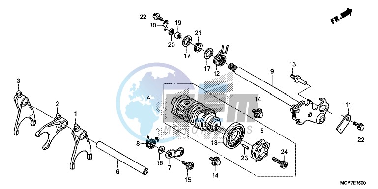 GEARSHIFT DRUM