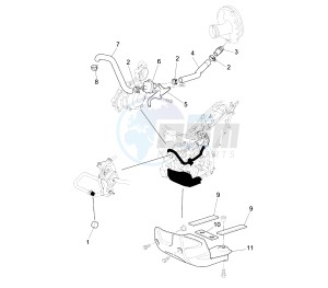 WR F 450 drawing SECONDARY AIR SYSTEM EURO KIT