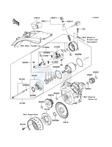 D-TRACKER_125 KLX125DDF XX (EU ME A(FRICA) drawing Starter Motor