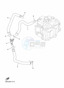 WR250F (BAKJ) drawing AIR INDUCTION SYSTEM