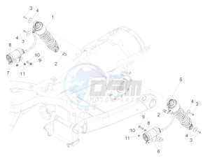 Audace 1400 1380 drawing Shock absorber