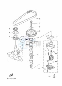 F50FEDL drawing OIL-PUMP