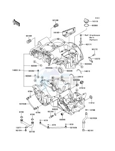 W800 EJ800AEF GB XX (EU ME A(FRICA) drawing Crankcase