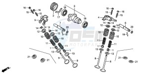 TRX300EX SPORTRAX drawing CAMSHAFT