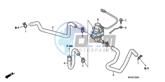 AIR INJECTION CONTROL VALVE