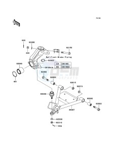 MULE_600 KAF400B6F EU drawing Suspension