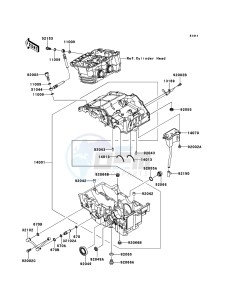 NINJA_250R EX250K9FA GB XX (EU ME A(FRICA) drawing Crankcase