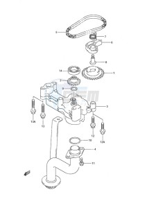 DF 225 drawing Oil Pump